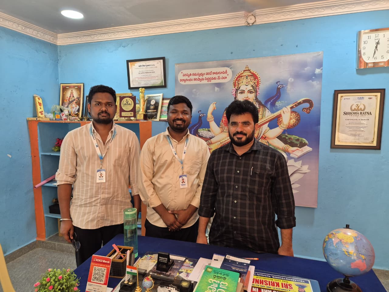 BE7X visit to Krishnaveni Talent School